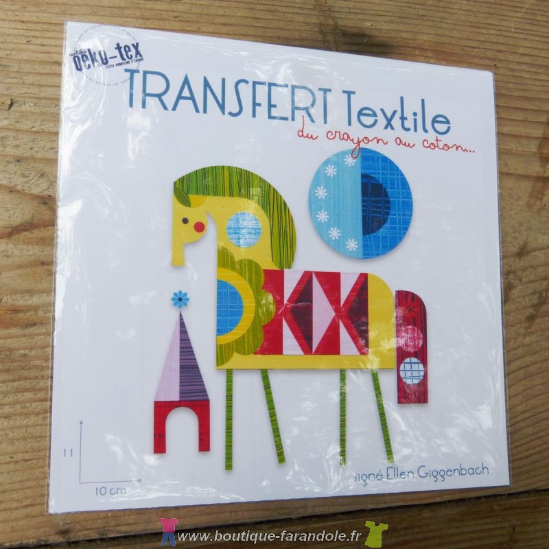 Transfert textile Night Horse - Farandole