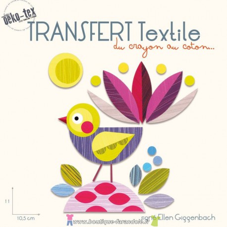 Transfert textile "Little Bird"
